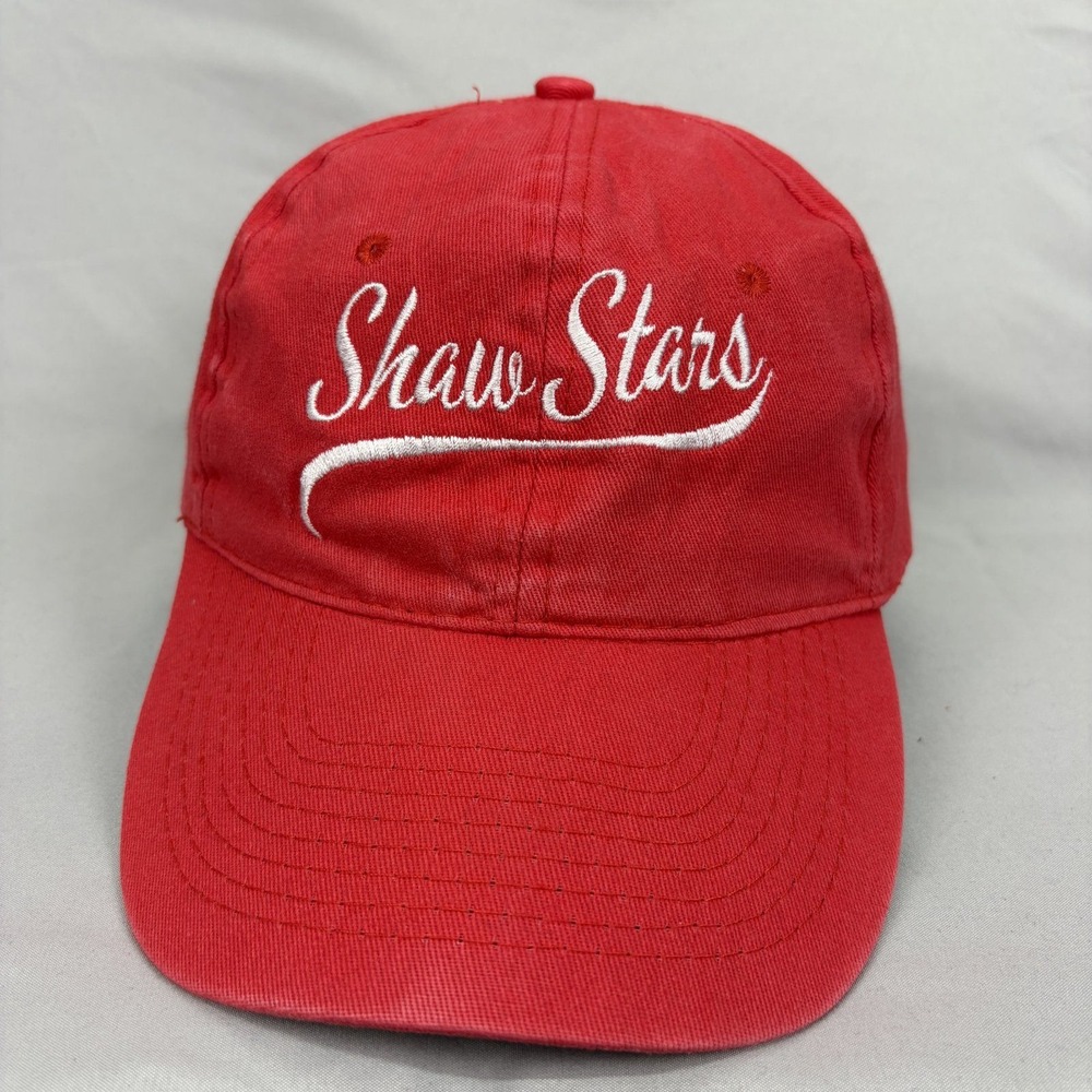 Hit Wear Shaw Stars Baseball Hat Unisex OSFA Red Embroidered Strapback